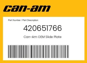 420651766 Can-am Genuine Slide Plate -
