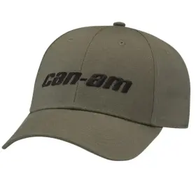 4545240077 Can-am New Oem Onesize Cotton Signature Cap With Snapback Closure