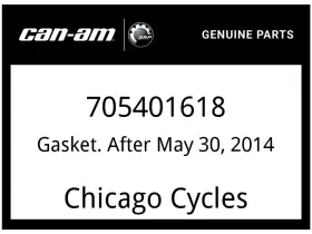 705401618 Can-am Oem Part Gasket