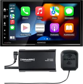 Dmx809s Car Toys 019048236654 Kenwood Excelon 2-din Stereo Wireless Apple Carplay/aa And Siriusxm Tuner