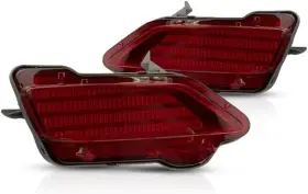 1184107 Carlights360 For Toyota Rav4 2013 2014 2015 Rear Reflector Lamp Driver And Passenger Side