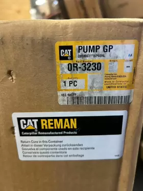 0r-3230 Caterpillar Pump Gp 0r3230 Reman Oem