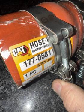 Caterpillar 177-0581 New Genuine 76.20 Mm Center Hump Hose 1770581 Cat 2094578