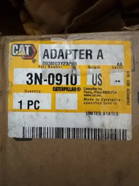 3n-0910 Caterpillar Adapter A Oil Pump D399 D379b D398b