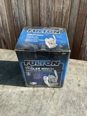 142103 Cequent Fulton Winch 1300 Lbs. Single-speed