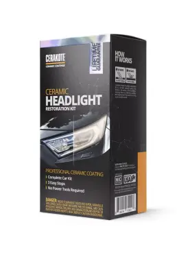 Cerakoteceramics 850014615017 Cerakote Ceramic Headlight Restoration Kit