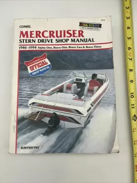B742 Clymer Mercruiser Stern Drive Shop Manual 1986-1990 Alpha 1 Bravo