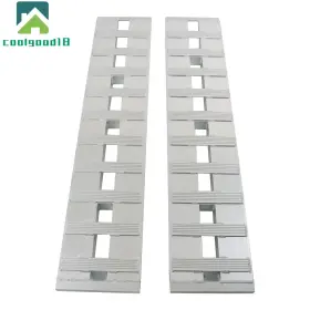 Cg849042ld Coolgood18 60ftftx12ftft Aluminum Trailer Ramps 6000lbs Car Truck And Hook Ends 2