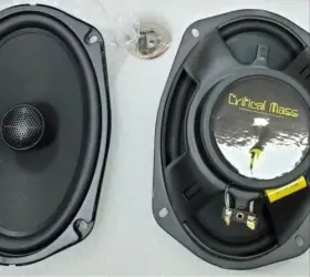 53432 Critical Mass 6x9 Speaker Pair High-end Audio Equipment Oem Box Inc
