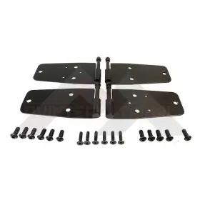 L4237413 Crown Automotive Cr Auto Door Hinge Set Front L&r Upper And Lower For Jeep Wrangler 1987-1993
