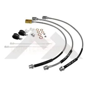 L4237999 Crown Automotive Cr Auto Brake Hose Kit Front And Rear Left Right For Jeep Cj-7 1982-1986
