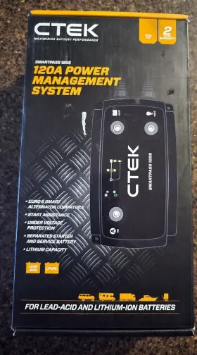 40-289 Ctek Smartpass 120s Power Management System Fully Automatic