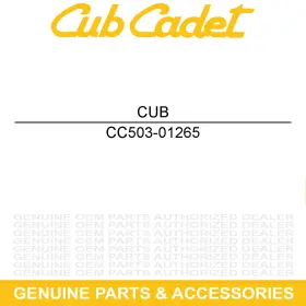 503-01265 Cub Cadet Adapter Assembly Challenger Mx550 550 4x4