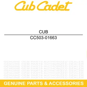 503-01663 Cub Cadet Parking Brake Cable Challenger Mx750 Mx550 Eps 750 550 4x4