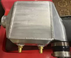 Cxracing 1043109002202 Universal Liquid/water To Air Intercooler 16 Inch X11 X4.5 Used Great Cond