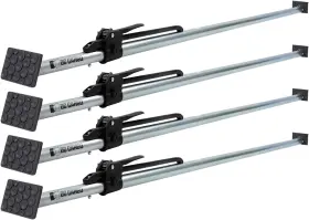 89104 Dc Cargo Mall Heavy-duty Adjustable Load Lock Bars For Trailers - Pack 4-pack