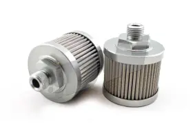 8-01-06100 Deatschwerks Stainless Steel Fits 6an 100 Micron Universal Fuel Pump Pre-filter