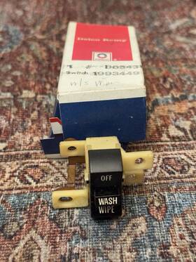 Delco 1993449 Nos Gm Blower Motor Switch 1969 Pontiac Gto Lemans Tempest Hvac