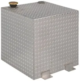 Delta / Jobox 043419917422 50 Gallon Square Aluminum Fuel Transfer Tank Heavy-duty
