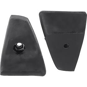 Dennis Carpenter 439a00a 1963-65 Ford Mercury Tailgate Rubber Bumper Set Upper 2-pieces