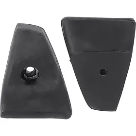 439a00a Dennis Carpenter 1963-65 Ford Mercury Tailgate Rubber Bumper Set Upper 2-pieces