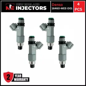 16460-mee-d01 Denso Set Of 4 Reman Fuel Injectors For Honda Cbr600rr 05-06
