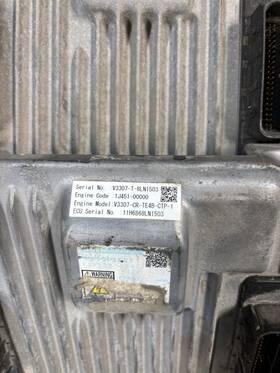 Denso/kubota 112500-1241 Used 1j451 Engine Controller Out Of Cat Skid Steer