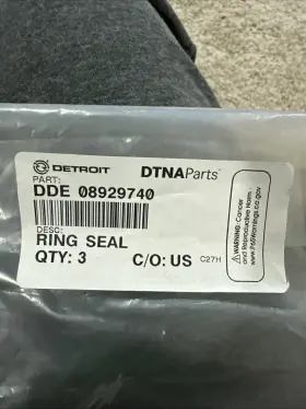 Dde-08929740 Detroit Diesel Ring Seal Lot Of 3