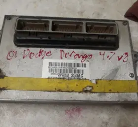 590-05942 Dodge Truck 2001 Durango 4.7l Used Engine Control Module Stk# 246ecm