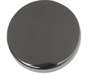 0703-0548 Drag Specialties Aluminum Gas Cap - Non-vented Gloss Black