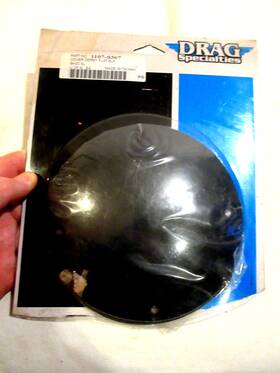 Drag Specialties 1107-0367 Cover Derby Flat Black 1100-0367 Nip