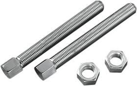 Drag Specialties 139003 Ds Rear Chain Adjuster Bolts Chrome Harley Davidson #139003