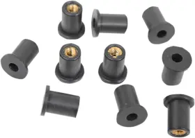 2404-0543 Drag Specialties Nut Well 5210 6-32 10pk