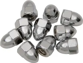 Ds-190853 Drag Specialties 1/4-20 Acorn Nut Chrome -