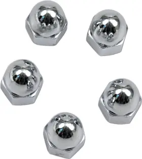 Ds-190862 Drag Specialties 1/2-20 Acorn Nut Chrome -