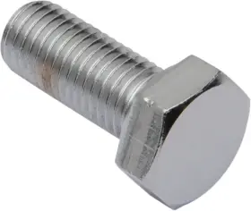 Mpb146 Drag Specialties Ds Fine-thread Hex-head Bolts 5/16 Inch -24 X 5/8 Chrome 10-pack