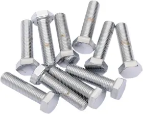 Mpb151 Drag Specialties Ds Fine-thread Hex-head Bolts 5/16 Inch -24 X 1-1/2 Chrome 10-pack