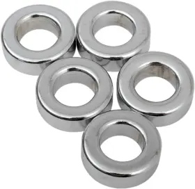 Mpb514 Drag Specialties Chrome Steel Spacers - 3/8 Inch X 1/4