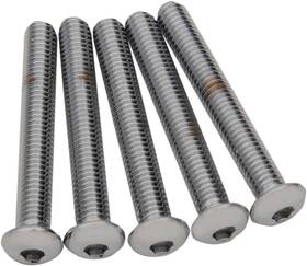 Drag Specialties Mpb836 Button-head Bolts - 3/8 Inch -16 X 3