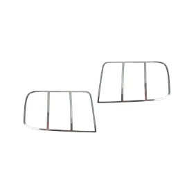 5r3z-13489-c Drake Muscle Cars Tail Light Chrome Finish Bezel Pair
