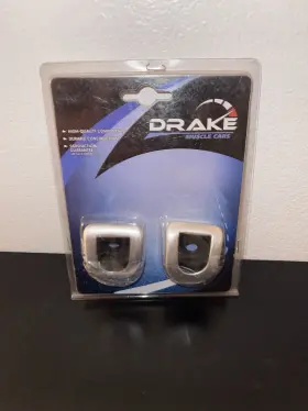 5r3z-6322050-1a Drake Muscle Cars Door Lock Grommet Brushed Aluminum/black