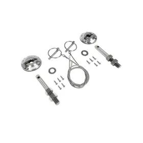 Drake Muscle 842110165893 Fr3z-6316892-lm Cars Aluminum Hood Pin Kit
