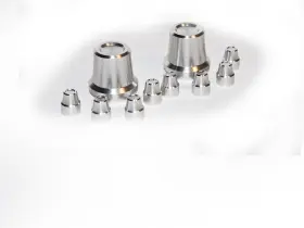 Br3z-7w13296-bl Drake Muscle Cars Strut Tower Caps 10-pc Billet Aluminum