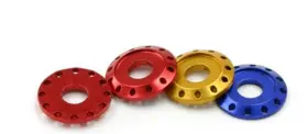 D58-57-241 Drc Spacer Type 2 - M6 X 12mm Titanium 4pk
