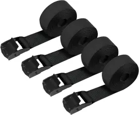 Sht-123 Dshtp Tie Down Straps 6.5ft X 1 Inch Lashing With Adjustable Silver