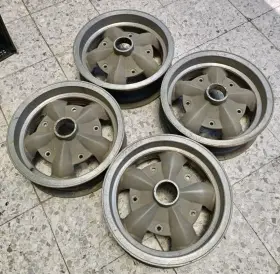 Chhv001ue Duckyimports.com Porsche 356 Vw 5 Lug American Racing Torque Thrust Wheel Set