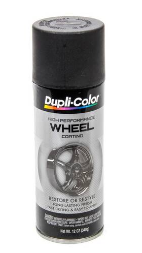 Dupli-color 5346 Dupli-color High Performance Black Wheel Coating Fast Drying