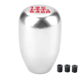 Dweekiyfq4np5963h-03 Dweekiy 2.25 Inch Silver Universal Manual Gear Shift Knob - Direct Default
