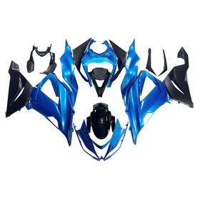 Dxfpark Fwzx6r-2013-40 #dxfcg4.23 Fairings Kit For Kawasaki 2013-2018 Zx6r Ninja 636 Abs Body Frame Blue Black