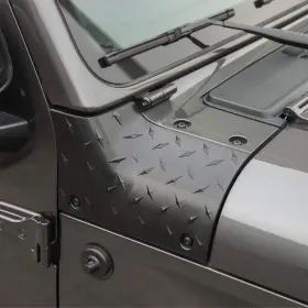 Eagle Lights 728488248294 A-pillar Body Armor / Cowl Guard For Jeep Wrangler Jl Models